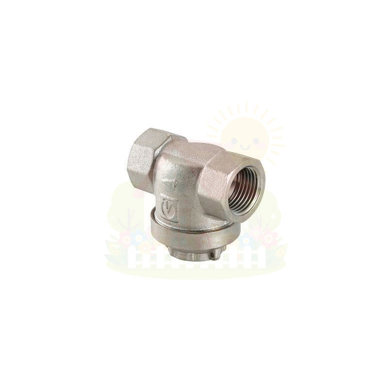 Инженерная сантехника Фильтр квартирный Valtec 1/2" прямой с магнитом  арт.VT.384.N.04 — детальное фото