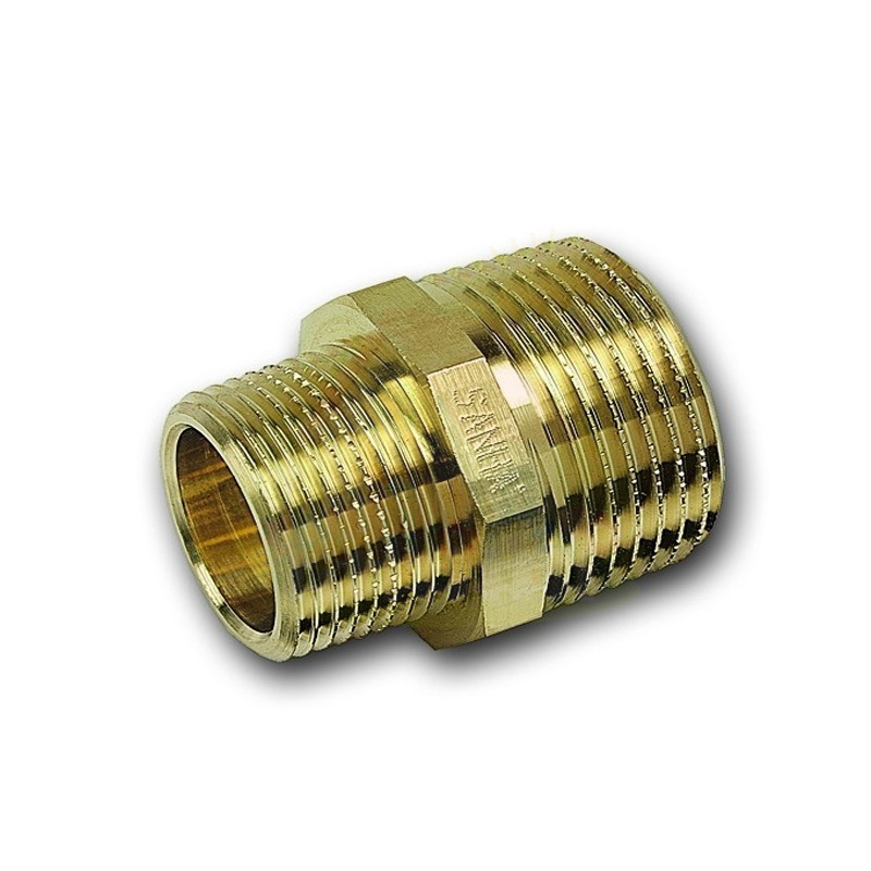 Инженерная сантехника Ниппель бронзовый переходной Sanha Purafit 2"х1 1/2" с НР/НР резьбой, 3245 арт.132452112 — детальное фото