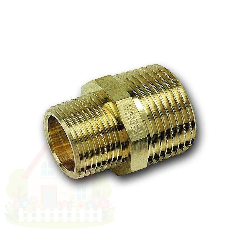 Купить Ниппель бронзовый переходной Sanha Purafit 1/2"х3/8" с НР/НР резьбой, 3245 арт.132451238 — фото товара в каталоге