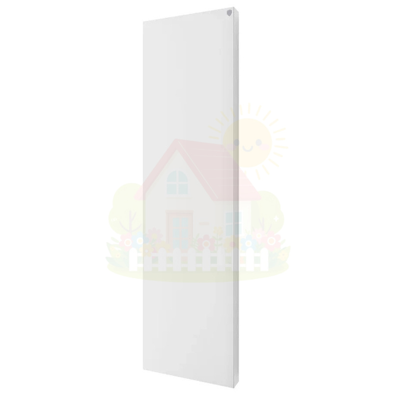 Инженерная сантехника Вертикальный дизайн радиатор Royal Thermo Flat 500-1800 Bianco Traffico — детальное фото