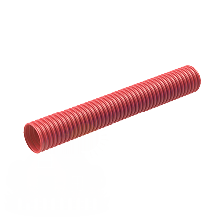 Купить Гофротруба ELSEN FlexLight Ø-16 наружный Ø-25 красная, бухта 50 м — фото товара в каталоге