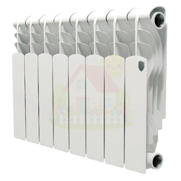 Инженерная сантехника Биметаллический радиатор Royal Thermo Revolution Bimetall 350 (8 секций) — детальное фото