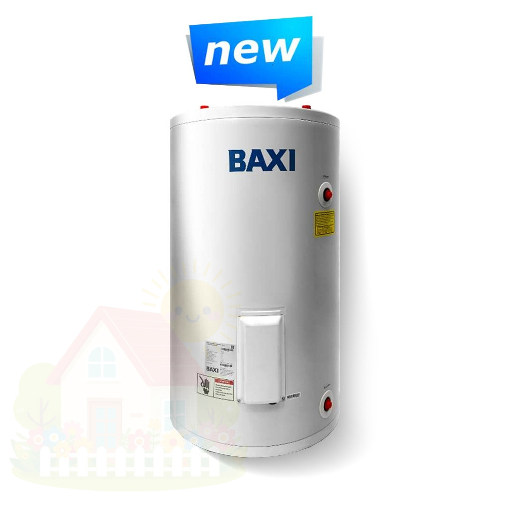 Купить Бойлер косвенного нагрева Baxi UBC с одним теплообменником и ТЭНом 100 л — фото товара в каталоге