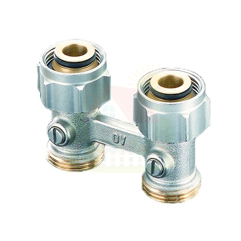 Инженерная сантехника Присоединительный узел MULTIFLEX F ZB 1/2"Х3/4" прямой Хром арт.1015883 — детальное фото
