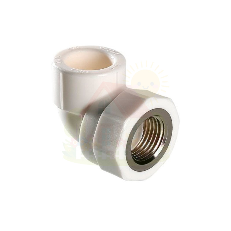 Инженерная сантехника Угол комбинированный Valtec 90° с ВР резьбой 25х1/2" (арт.VTp.752.0.02504) — детальное фото