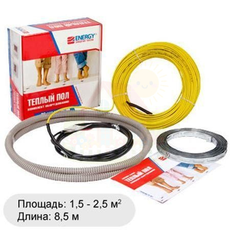 Инженерная сантехника Нагревательный кабель Energy Cable 160 Вт — детальное фото