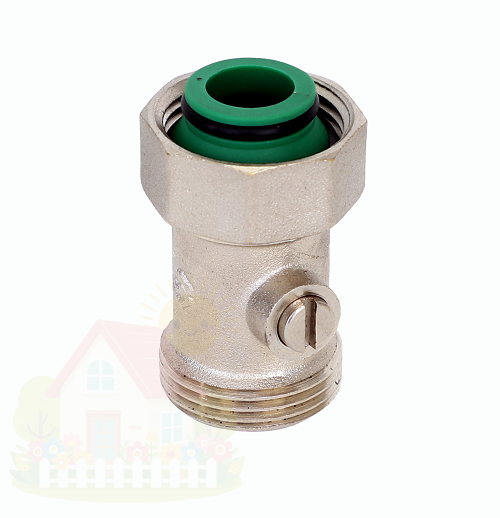 Купить Кран для нижнего подключения прямой, с шаровым затвором MVI 3/4"x3/4" арт. TR.440.0505 — фото товара в каталоге