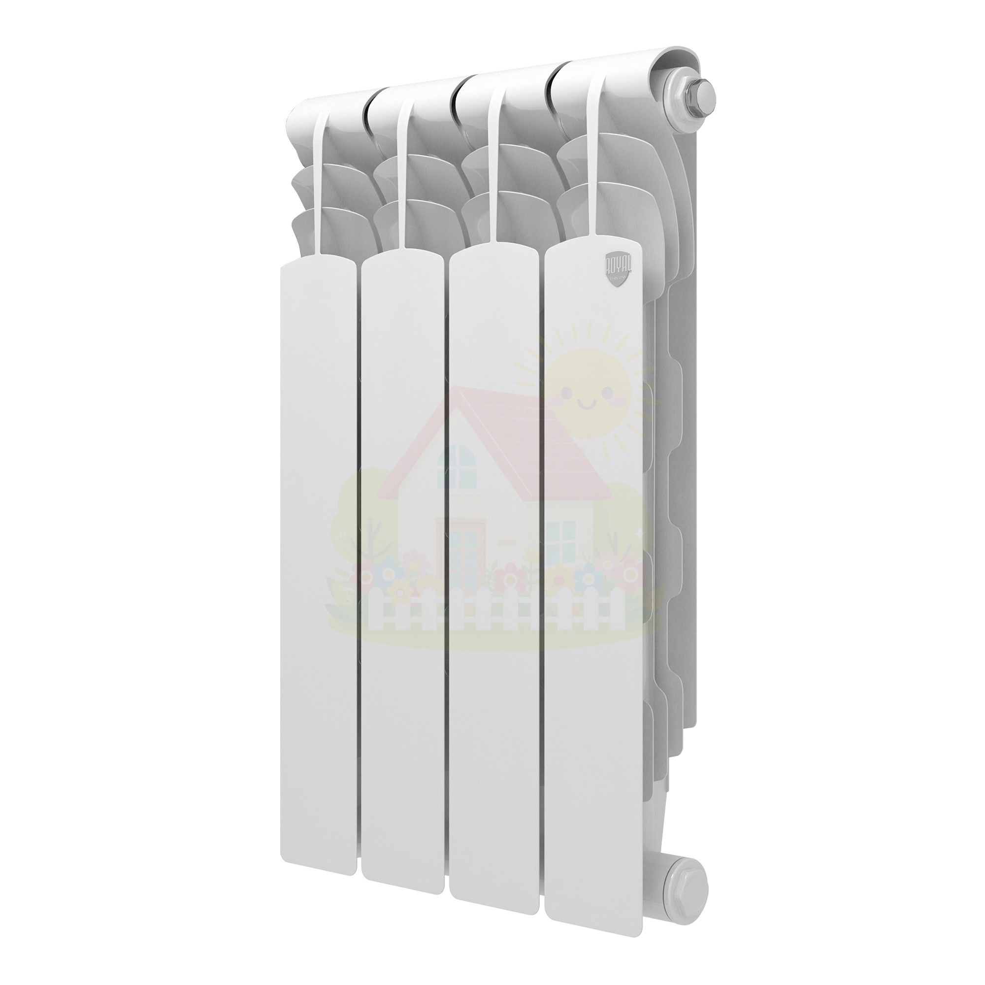 Инженерная сантехника Биметаллический радиатор Royal Thermo Revolution Bimetall 2.0 500 (4 секции) — детальное фото