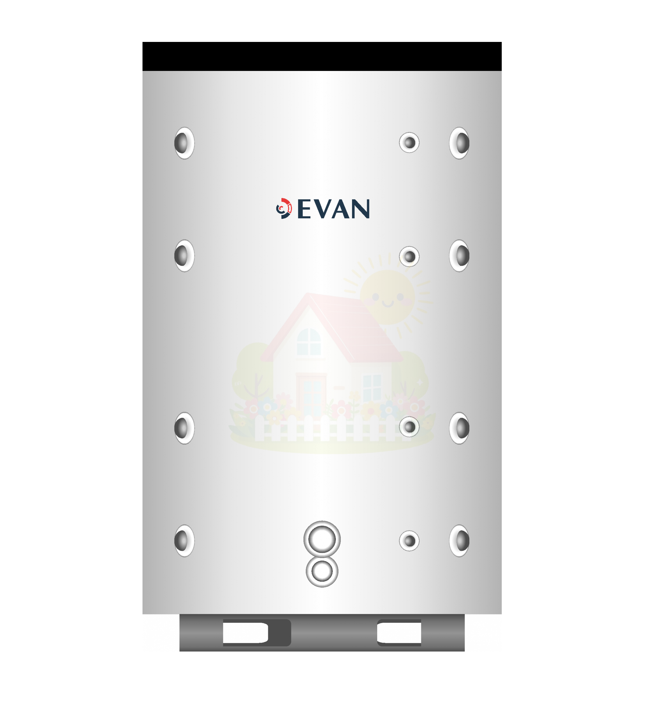 Инженерная сантехника Теплоаккумулятор буферный бак EVAN WBI-HT 300 — детальное фото