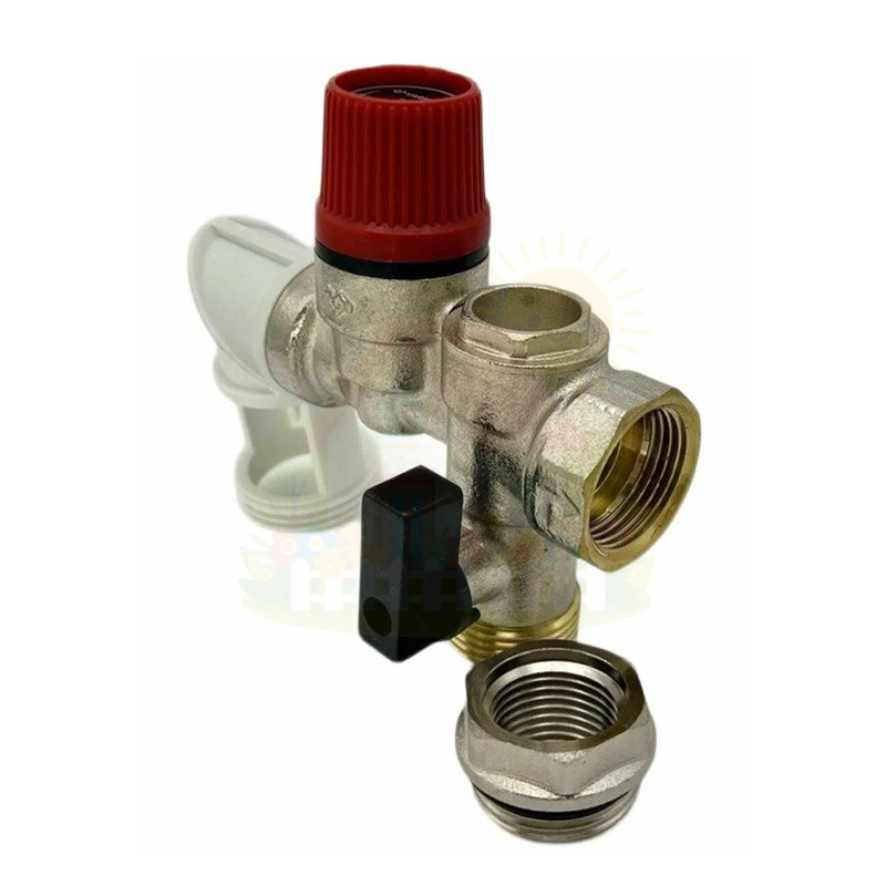 Инженерная сантехника Группа безопасности бойлера Varmega 3/4"-1/2" 7Бар — детальное фото