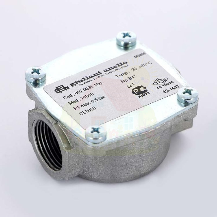 Инженерная сантехника Watts Фильтр газовый 3/4 '' FG 20 comp ( до 0,5 бар, для настенных котлов) арт. 10021071 — детальное фото