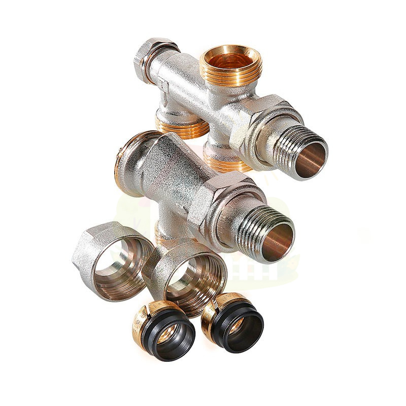 Инженерная сантехника Регулирующий узел Valtec 1/2"x100%x3/4" арт.VT.225K.N.E04100 под евроконус — детальное фото