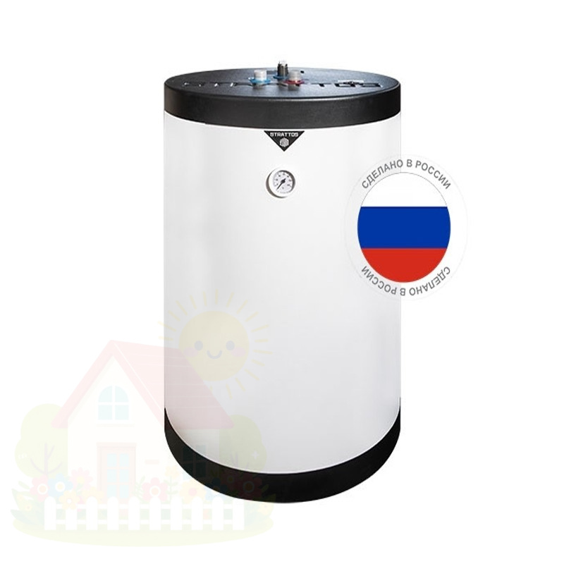 Купить Бойлер косвенного нагрева из нержавейки Бак-в-баке Strattos EXCLUSIVE 140 (нерж+нерж) — фото товара в каталоге