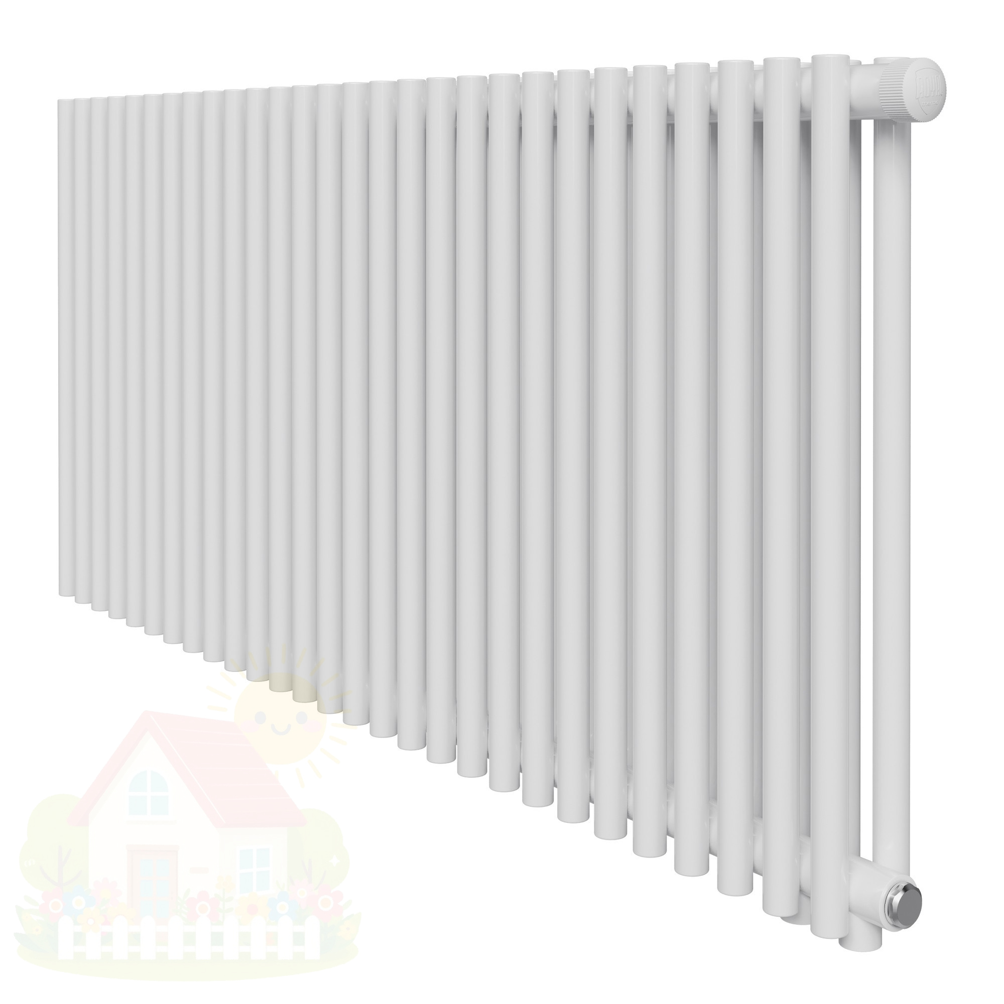 Купить Дизайн радиатор стальной трубчатый Royal Thermo Shift R22 VC2050 32 секции — фото товара в каталоге