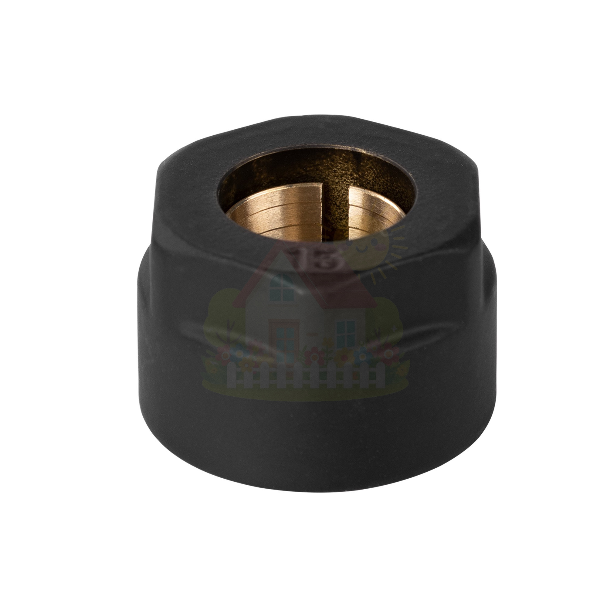 Инженерная сантехника Евроконус для труб pex-al-pex Delta 16x2.0x3/4" черный — детальное фото