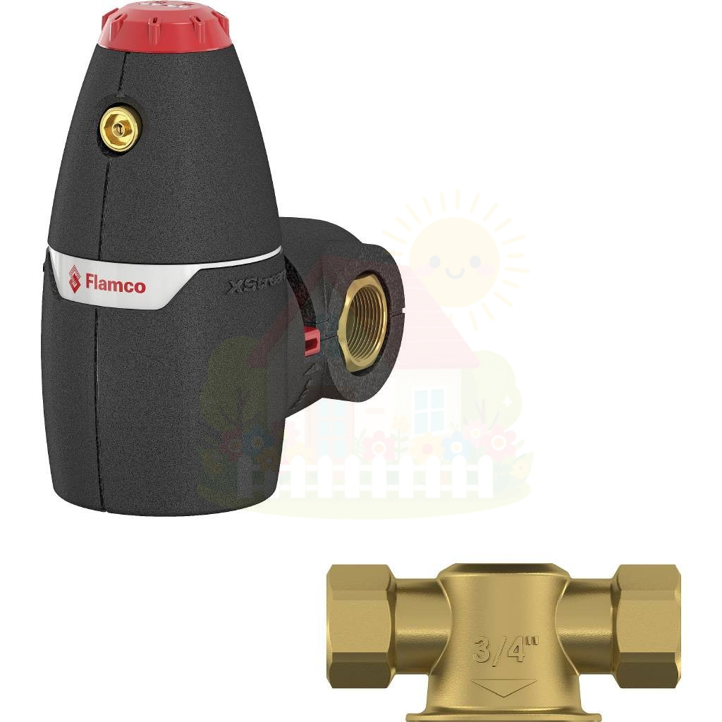 Инженерная сантехника Сепаратор воздуха Flamco XStream Vent DN40 G11/2" — детальное фото