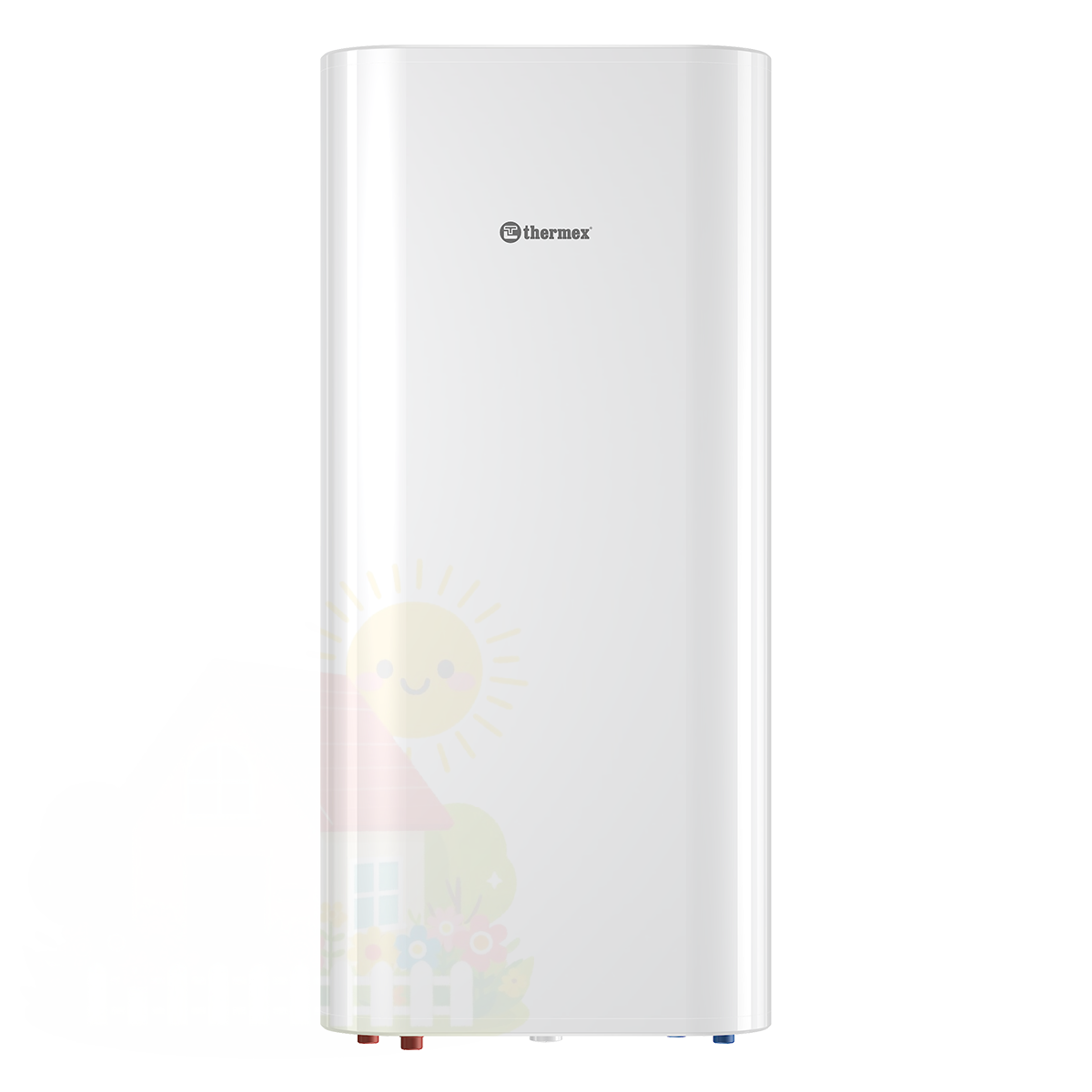 Купить Водонагреватель косвенного нагрева электрический THERMEX Flat 80 V Combi — фото товара в каталоге