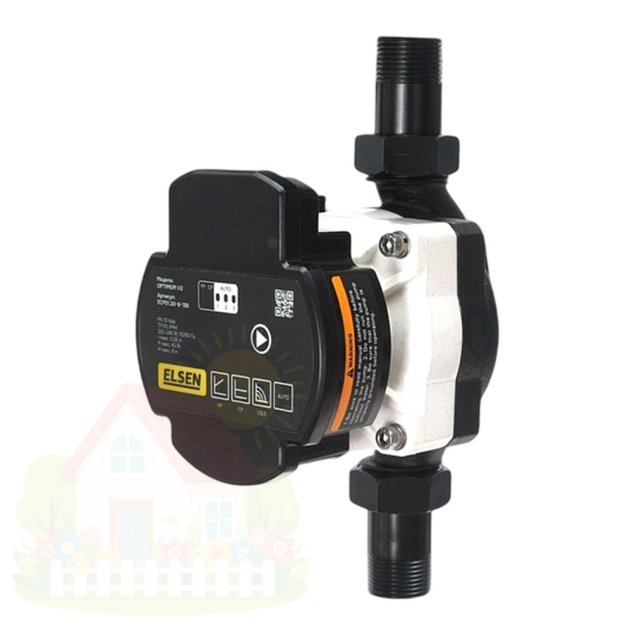 Купить Насос ELSEN Optimum V2 циркуляционный с частотным регулированием DN20 6 м 130 мм — фото товара в каталоге