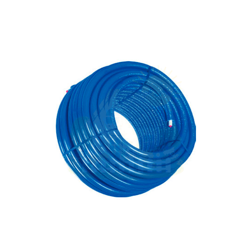 Инженерная сантехника Труба Pe-Xa/EVOH Usystems Radi Pipe 20х2.8 мм PN10 бухта 50 метров красная изоляция — детальное фото