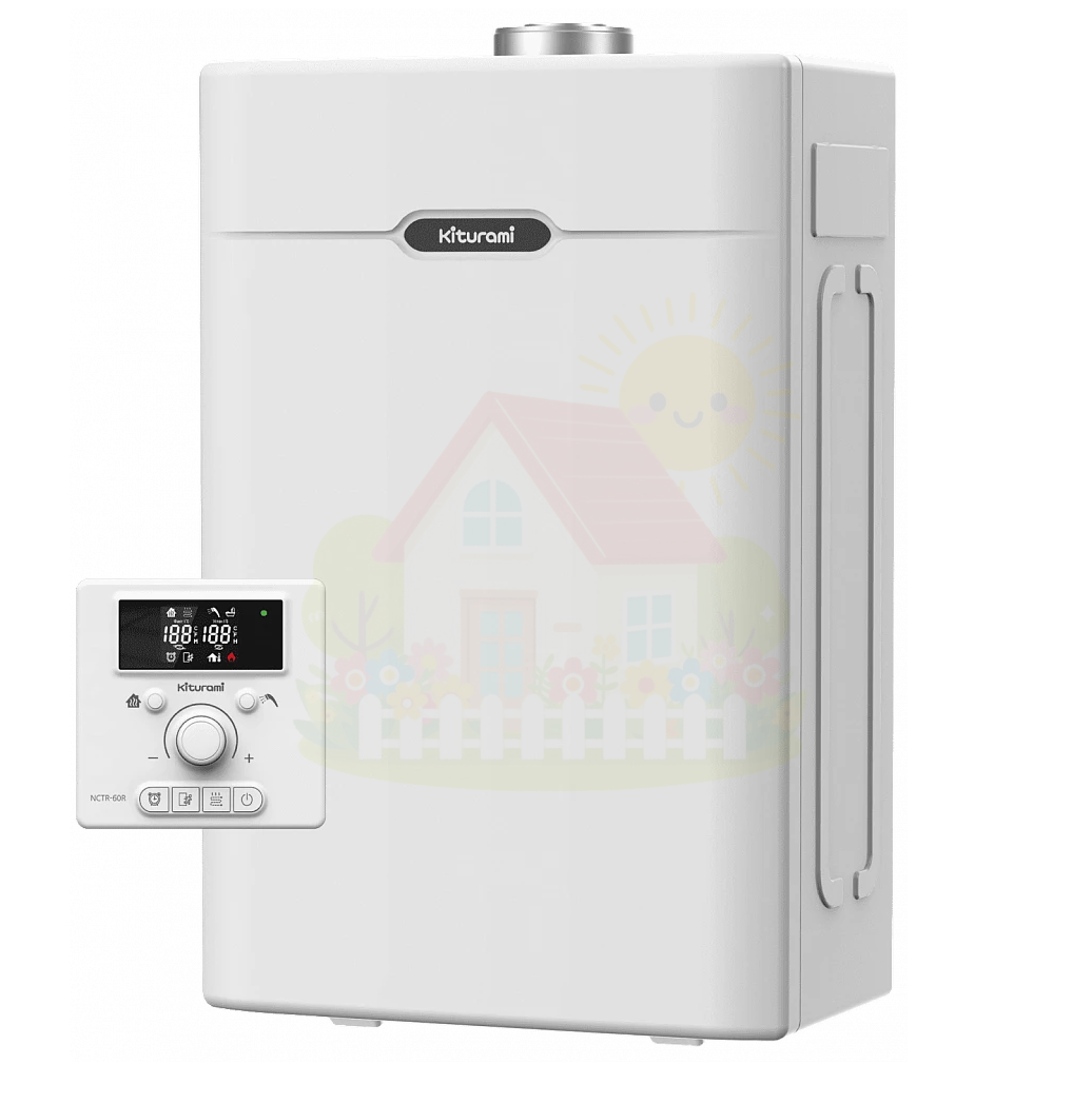 Инженерная сантехника Настенный газовый котел Kiturami ALPHA PLUS-15 — детальное фото