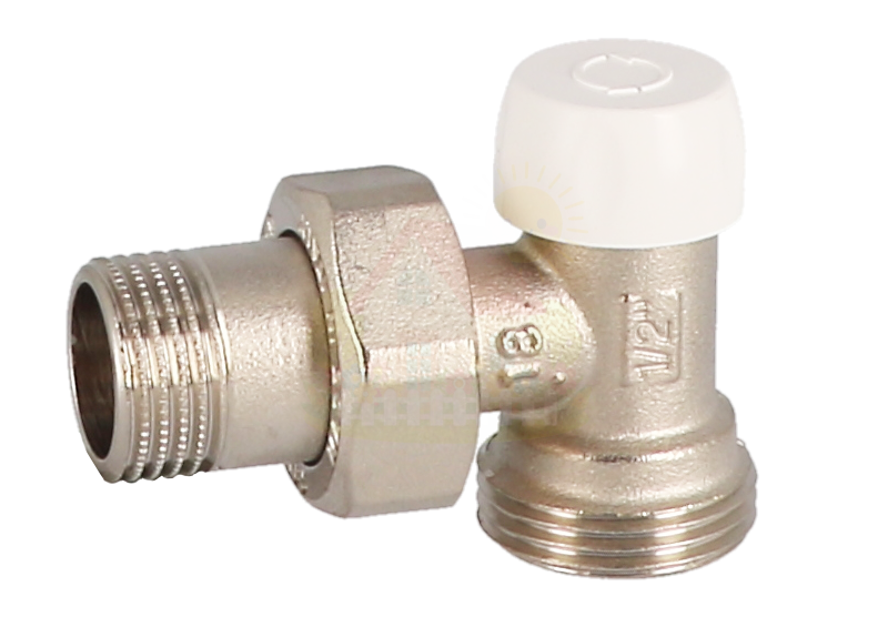 Инженерная сантехника Клапан терморегулирующий нижний угловой Hoobs 1/2"х3/4"EK — детальное фото