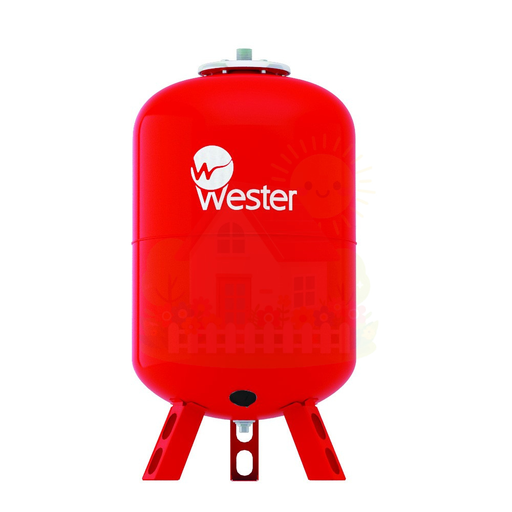 Инженерная сантехника Расширительный бак для отопления Wester WRV 200 (TOP) — детальное фото
