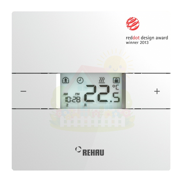 Инженерная сантехника Терморегулятор Rehau Nea Н 230 В диапазон °C-от 6 до 37 рабочий режим-отопление — детальное фото