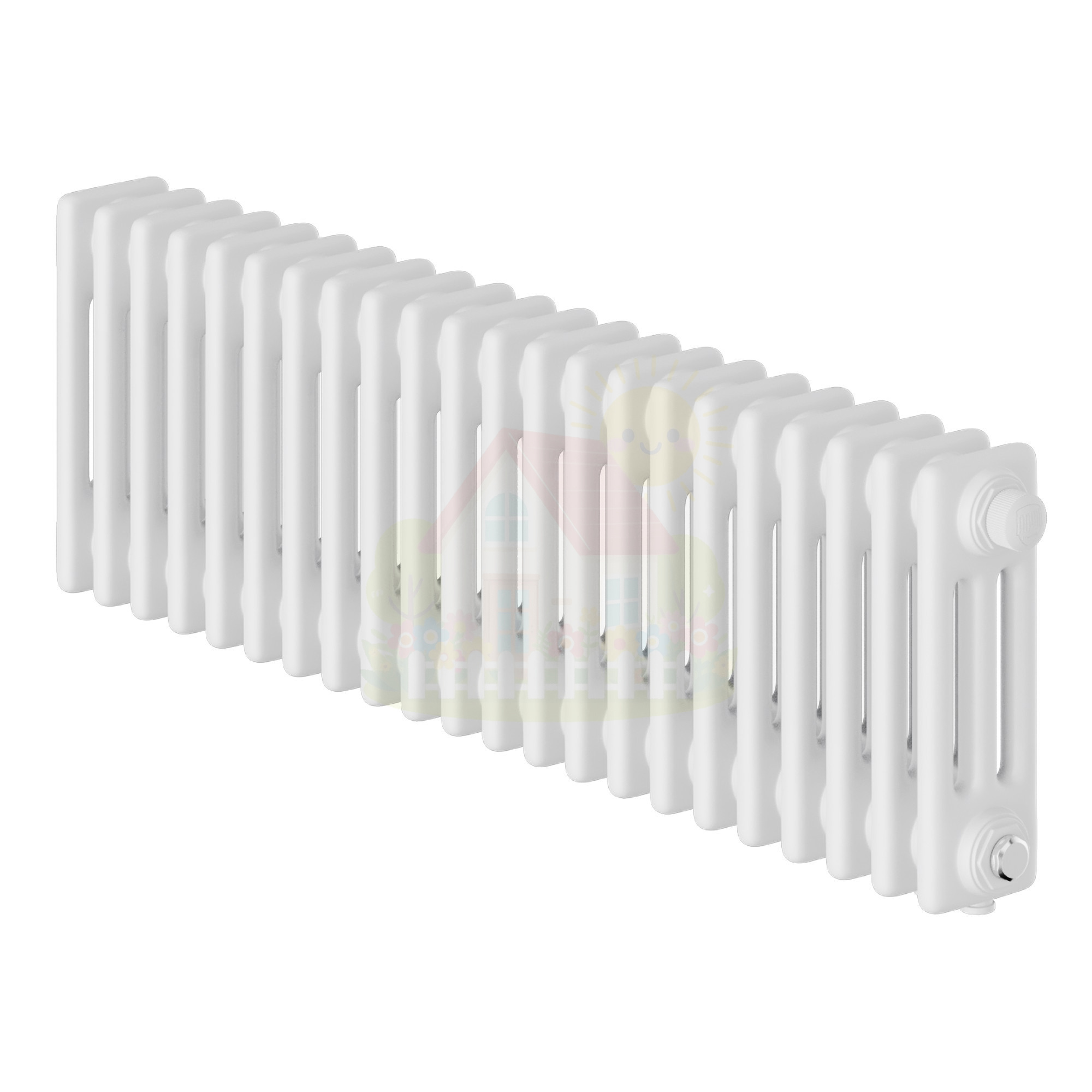 Инженерная сантехника Дизайн радиатор стальной трубчатый Royal Thermo Insignia VC3030 22 секции — детальное фото