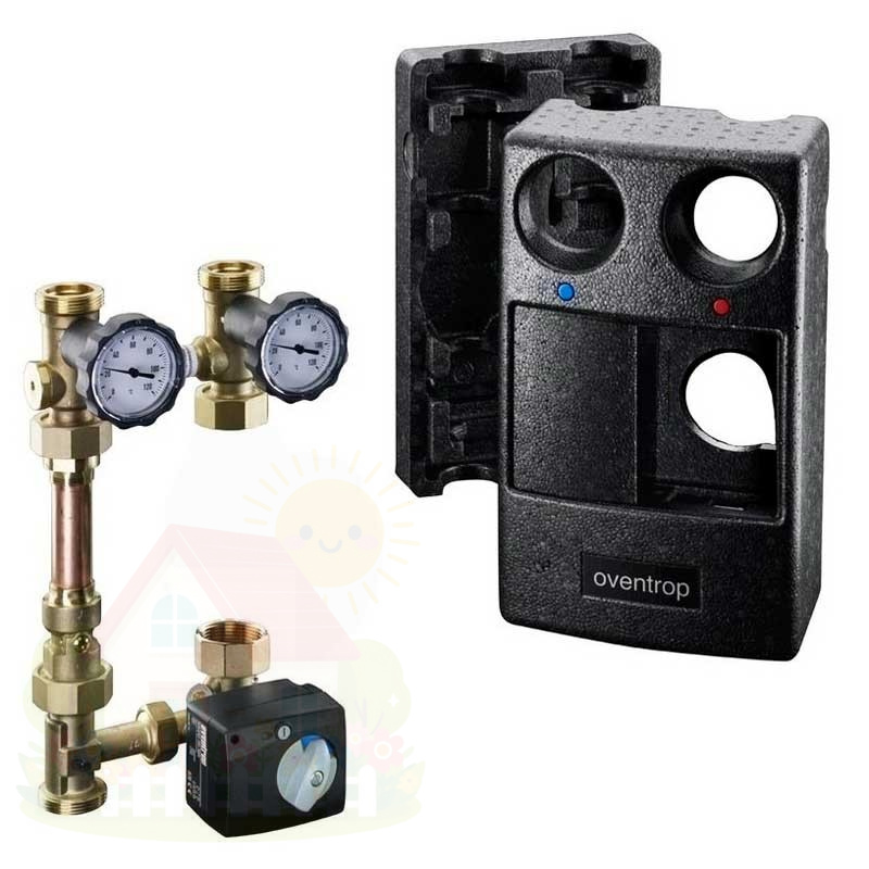 Купить Насосная группа Oventrop regumat M3-180 1" арт.1356220 с 3-ход.смесителем и сервомотором — фото товара в каталоге