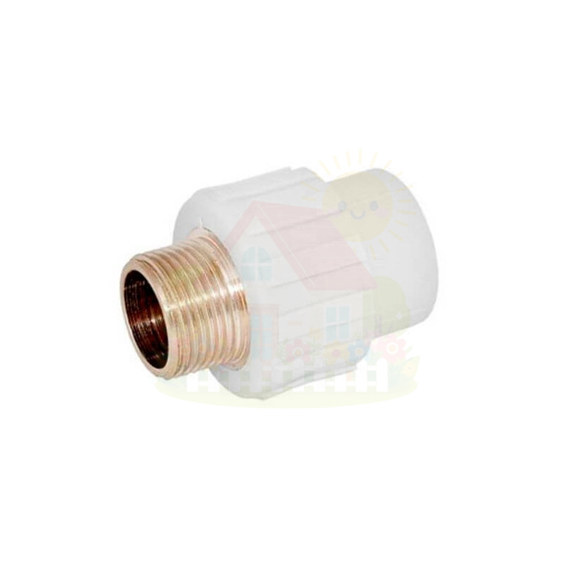 Инженерная сантехника Муфта комбинированная с наружной резьбой Kalde 20x1/2" — детальное фото