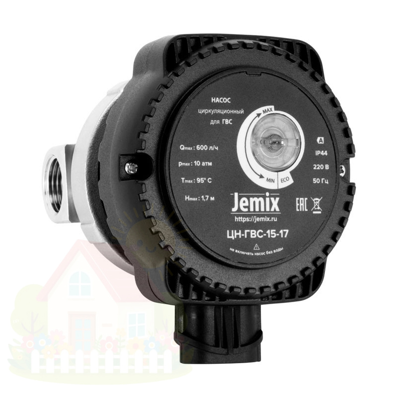 Купить Циркуляционный насос для ГВС Jemix ЦН-ГВС-15-17 — фото товара в каталоге