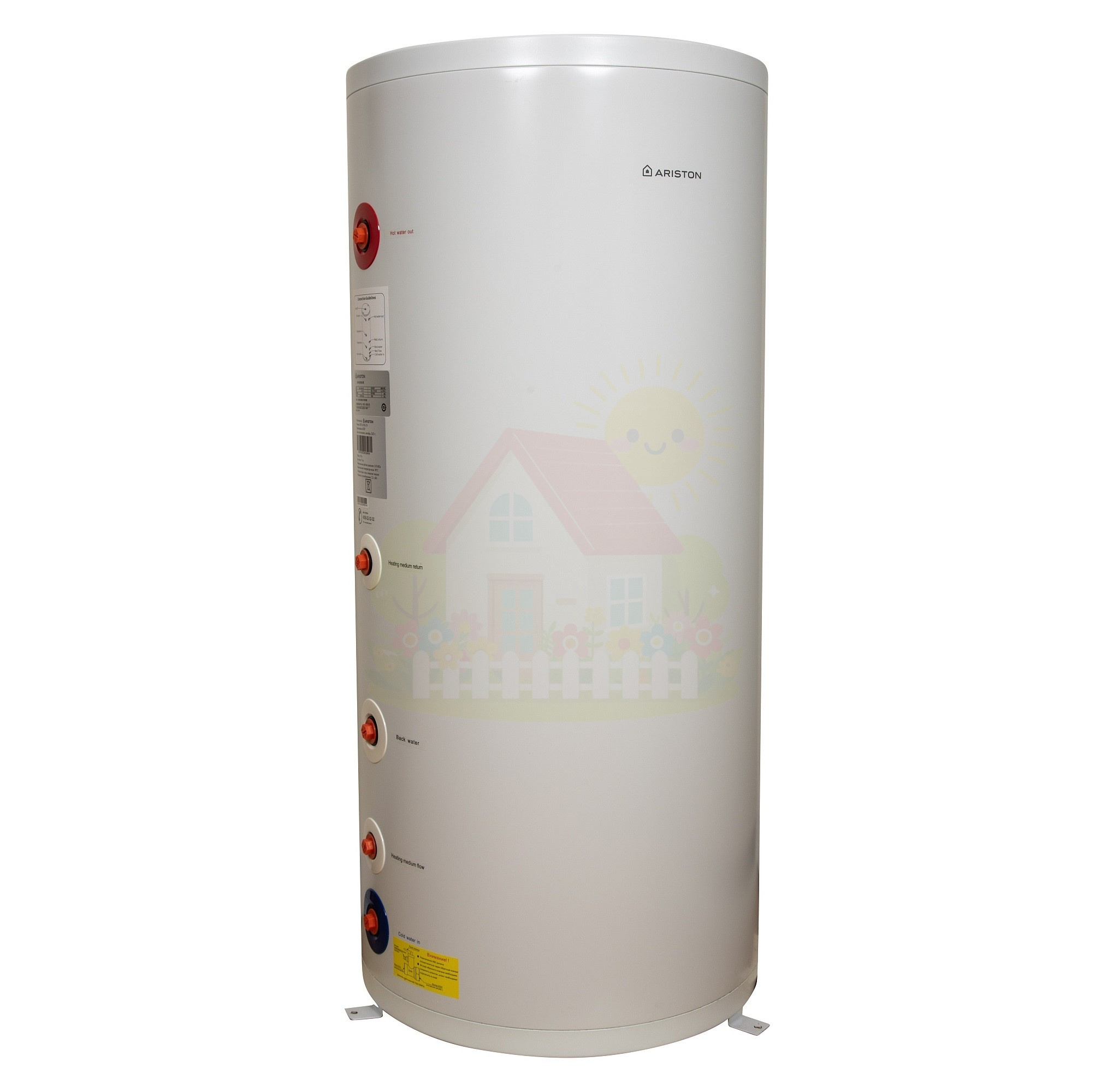 Инженерная сантехника Бойлер косвенного нагрева Ariston BC1S-200L-CN 200 литров — детальное фото