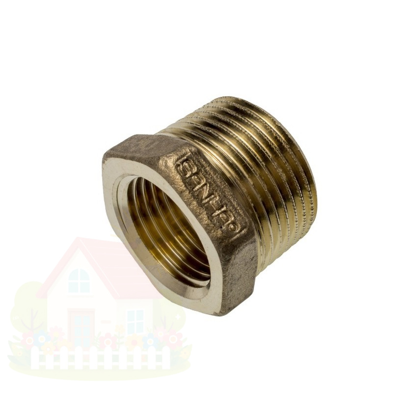 Купить Футорка бронзовая Sanha Purafit 3/8"х1/4" с ВР/НР резьбой, 3241 арт.132413814 — фото товара в каталоге