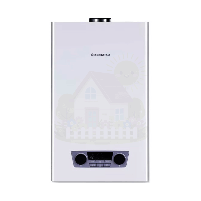 Инженерная сантехника Настенный двухконтурный котел Kentatsu Nobby Balance Plus 12-2CS раздельный теплообменник — детальное фото