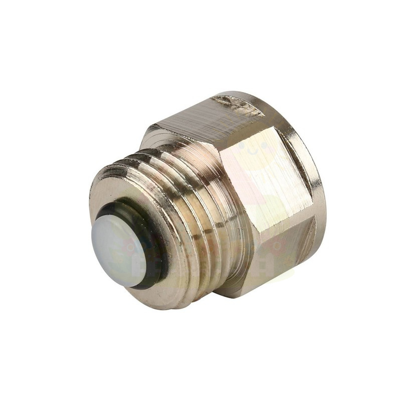 Инженерная сантехника Клапан отсекающий обратный Rommer 1/2"х1/2" никель — детальное фото