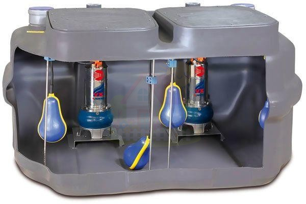 Инженерная сантехника Канализационная насосная станция Pedrollo SAR 550-TOP 4 — детальное фото