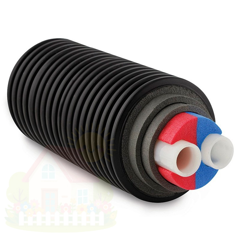 Купить Теплотрасса Uponor Ecoflex Aqua Twin 40X5,5-25X3,5 /175 (арт. 1018141) — фото товара в каталоге