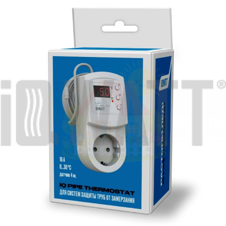 Инженерная сантехника Термостат IQ PIPE THERMOSTAT — детальное фото