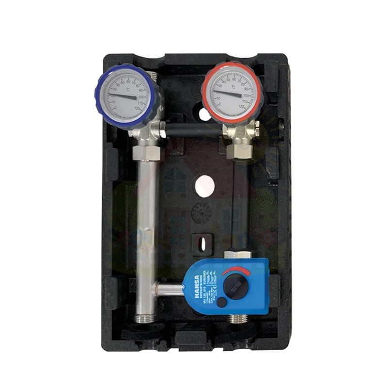 Инженерная сантехника Насосная группа прямая Hansa COMPACT MK-0/130 со смесителем, без насоса — детальное фото