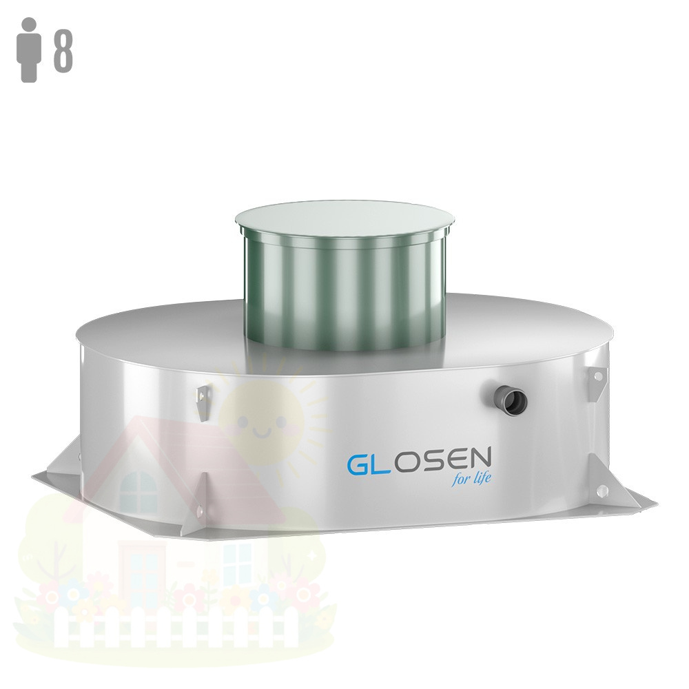 Купить Установка глубокой биологической очистки Glosen 8С мини — фото товара в каталоге