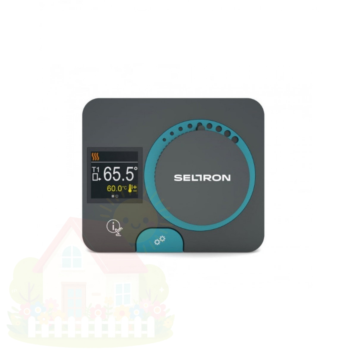 Купить Сервопривод Seltron STS-W со встроенным термостатом 0-99С и электронным дисплеем (6 Н*м) — фото товара в каталоге