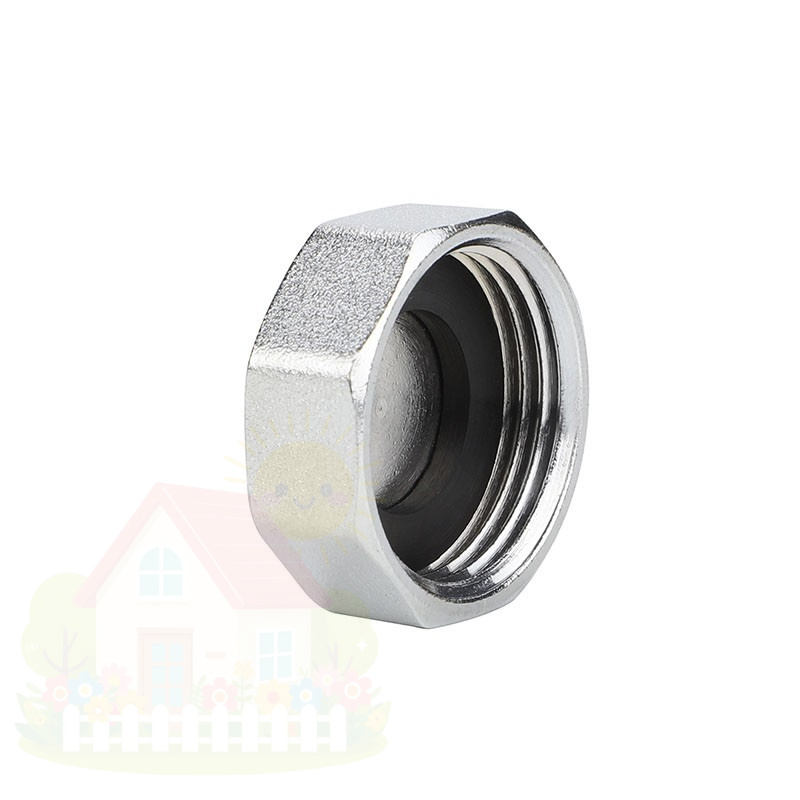 Купить Заглушка для коллектора Varmega 3/4" с ВР резьбой хромированная — фото товара в каталоге