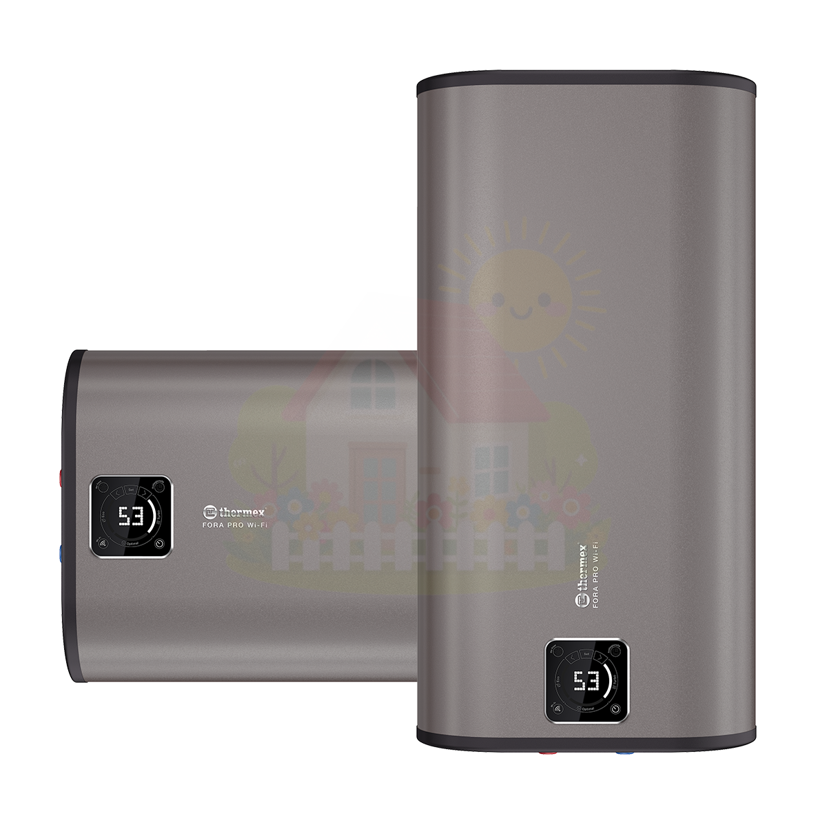 Инженерная сантехника Накопительный водонагреватель Thermex Fora Pro Wi-Fi 50 — детальное фото
