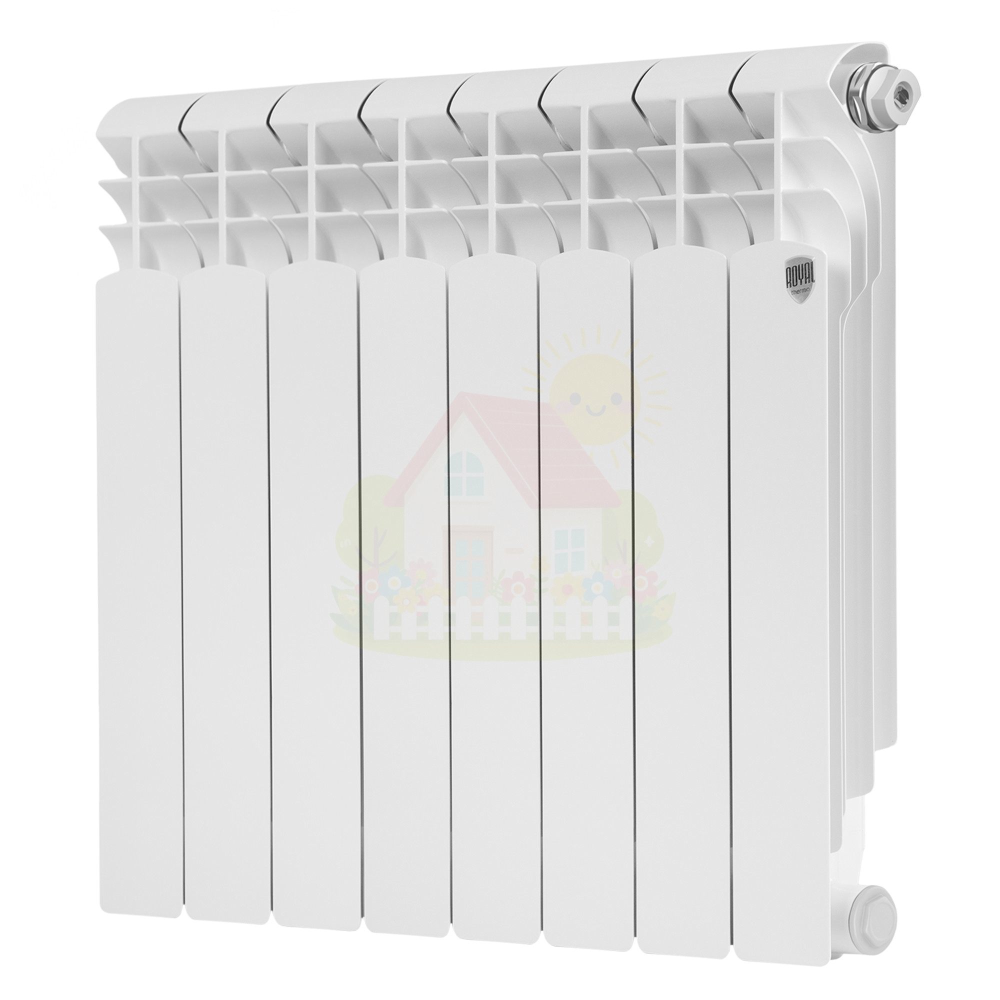 Инженерная сантехника Биметаллический радиатор Royal Thermo Monoblock B 2.0 500 (8 секций) — детальное фото