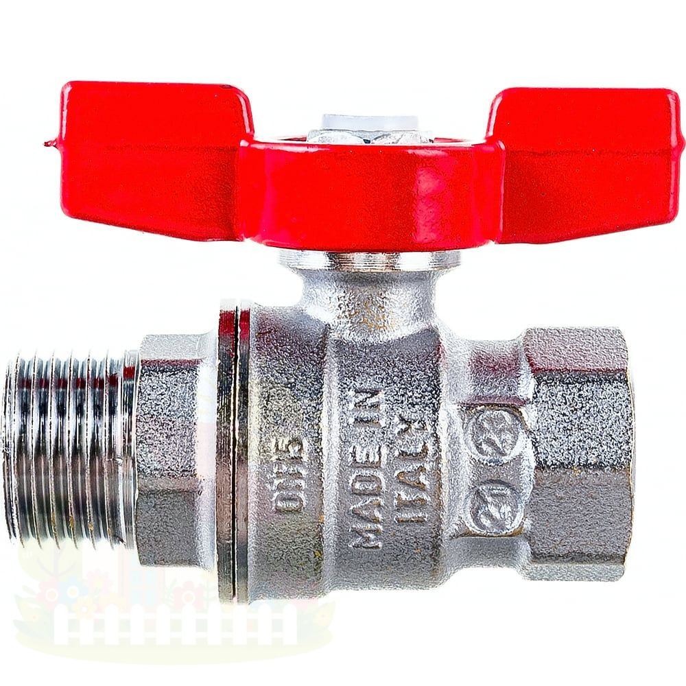 Купить Кран шаровой Giacomini R854 1 1/4” НР/ВР полнопроходной ручка-бабочка арт. R854X026 — фото товара в каталоге