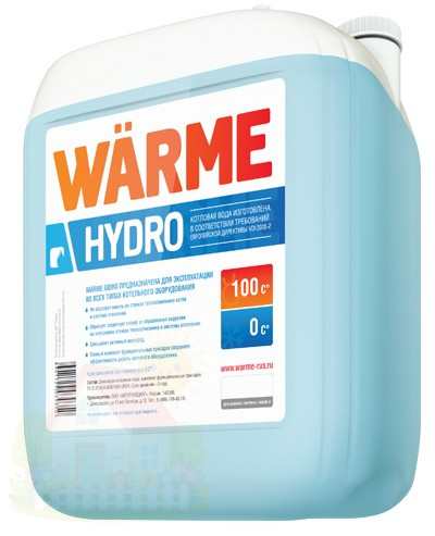 Купить Котловая вода Warme Hydro канистра 20 л — фото товара в каталоге