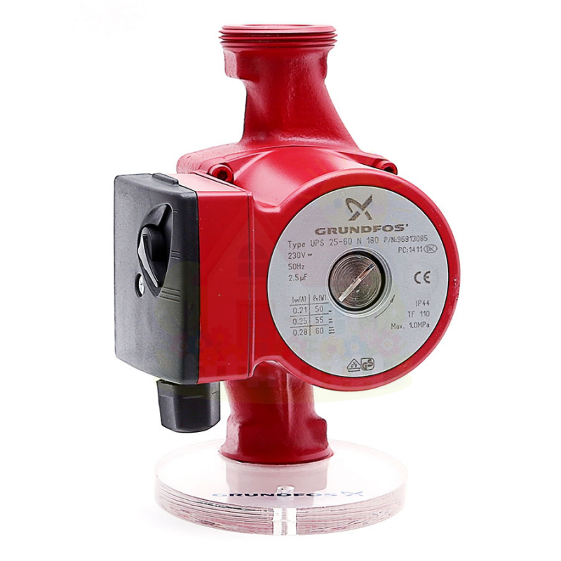 Инженерная сантехника Насос циркуляционный GRUNDFOS UPS 25 - 60 N арт. 96913085 — детальное фото