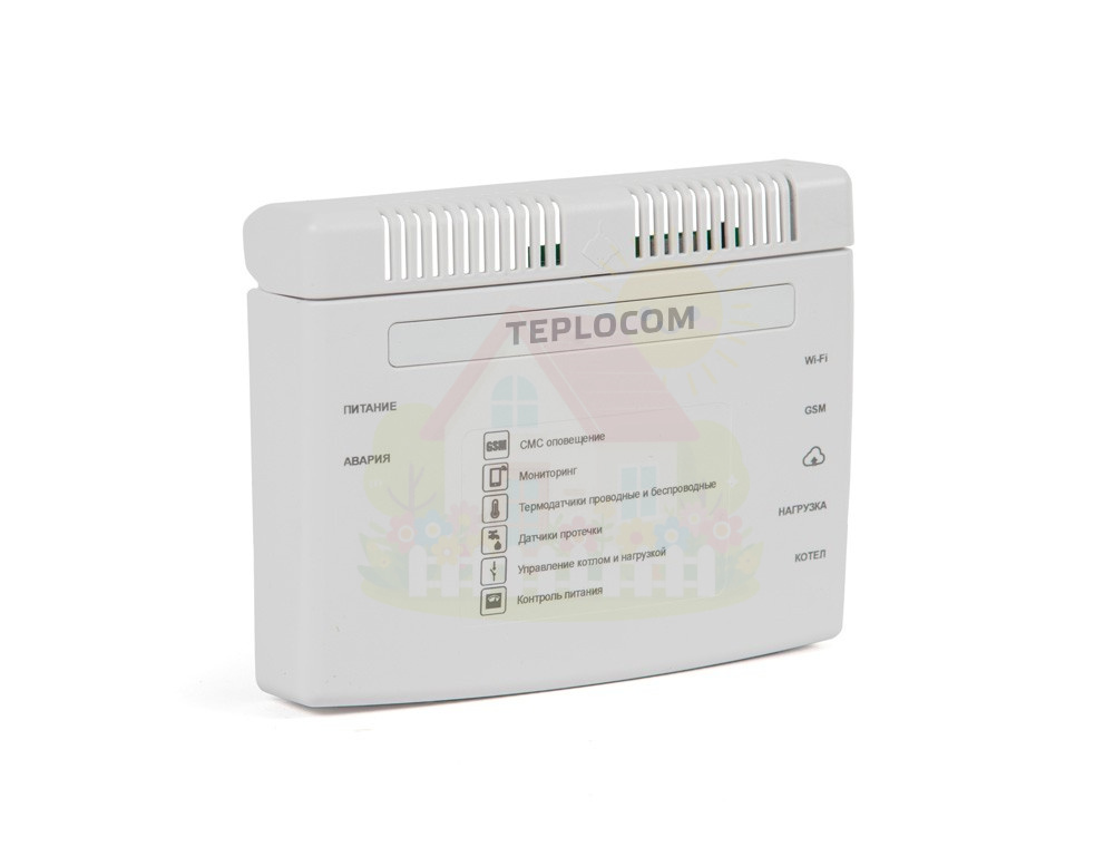 Инженерная сантехника Теплоинформатор TEPLOCOM CLOUD с Wi-Fi, GSM, OpenTherm арт.337 — детальное фото