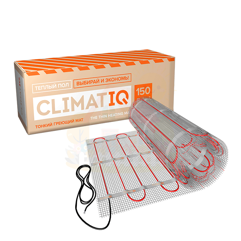Инженерная сантехника Нагревательный мат самоклеящийся iQ CLIMATIQ MAT 4.0 м² тонкий — детальное фото