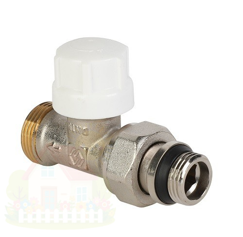 Купить Клапан термостатический прямой MVI 1/2"х3/4" резьба наружная/наружная под евроконус — фото товара в каталоге